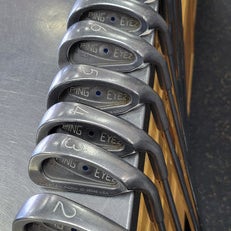 Used Ping EYE 2 BLUE DOT 2-W Mens Iron Set RH 2I-PW 11497-S000152606