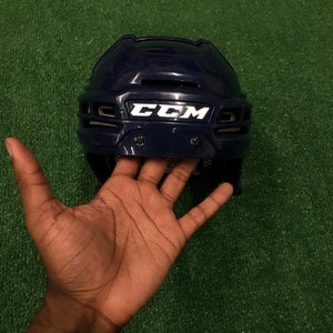 Blue Medium CCM Tacks 910 Helmet (Used)