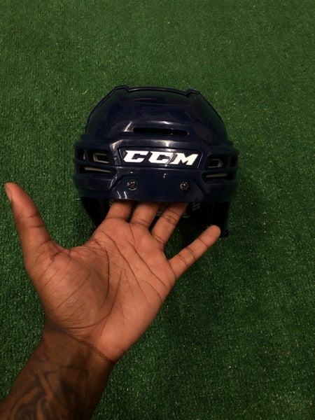 Blue Medium CCM Tacks 910 Helmet (Used)