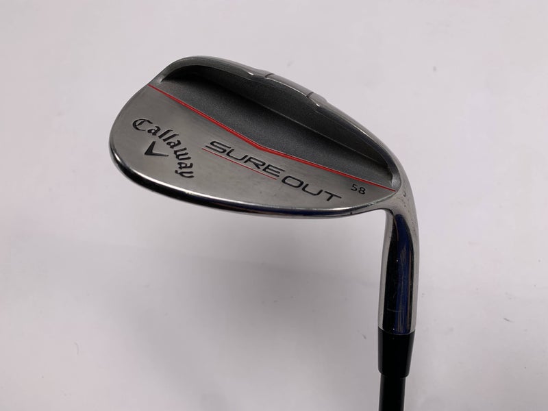 Callaway Sure Out Lob Wedge LW 58* 65g Wedge Graphite Mens RH -1.5"