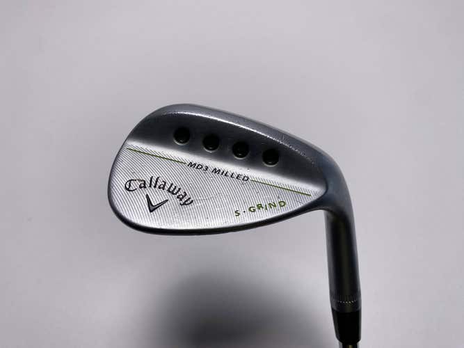 Callaway MD3 Milled Chrome S-Grind Sand Wedge SW 54* 10 S-Grind DG S300 Mens RH