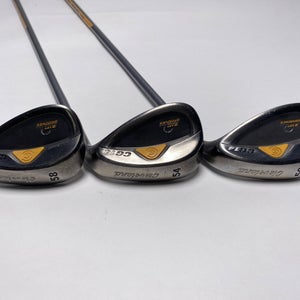 Cleveland CG14 Gunmetal Wedge Set 50* 8 | 54* 12 | 58* 12 G-TECH Mens RH