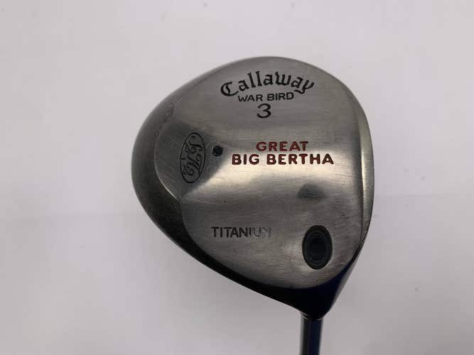 Callaway Original Great Big Bertha 3 Fairway Wood 15* BB UL Firm Mens RH