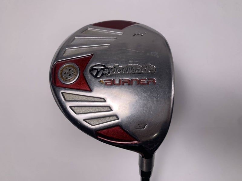TaylorMade Burner Steel 2007 3 Fairway Wood 15* REAX 50g Regular RH