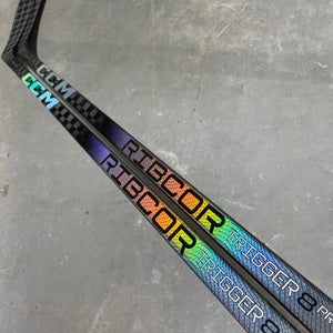 2 Pack CCM Trigger 8 Pro Stock Hockey Stick Grip 85 Flex P28 Right 4803