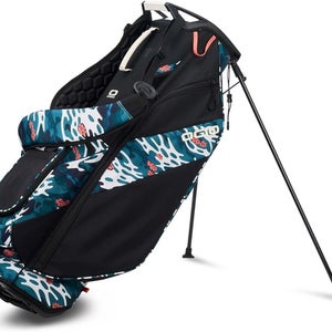 OGIO 2025 Fuse 4 Stand Carry Double Strap Golf Bag Wave Camo 4-Way Top NEW!