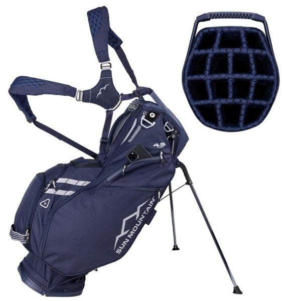 Sun Mountain 2024 4.5LS VLO 14-Way Golf Stand Carry Bag Navy/White NEW