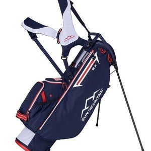Sun Mountain 2024 3.5LS 4-Way Golf Stand Bag Navy/White/Red NEW