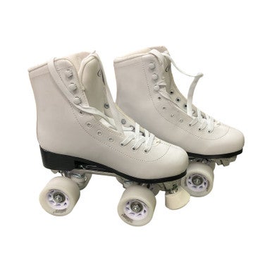 Used NATTORK ROLLER SKATES Senior Roller Quad Skates White Senior 8 11859-S000026056
