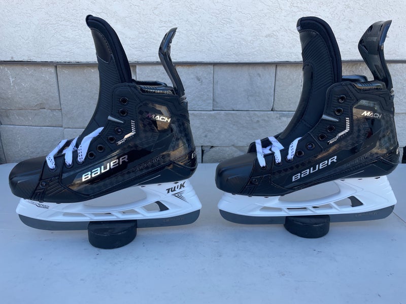 Bauer Supreme Mach Mens Pro Stock Size 7.5 Hockey Skates MIC 987012