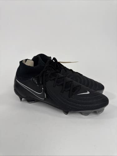 Men's Size 7.5 - Nike Phantom Luna II Pro FG Black FJ2575-001 Soccer Cleats