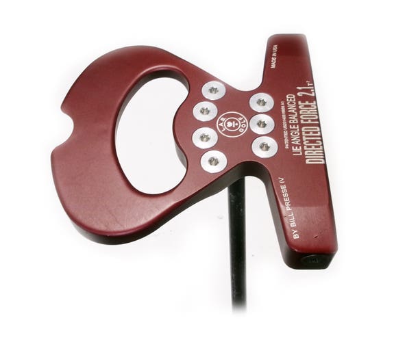 L.A.B. Golf Directed Force 2.1 T7 35" Maroon Mallet Putter