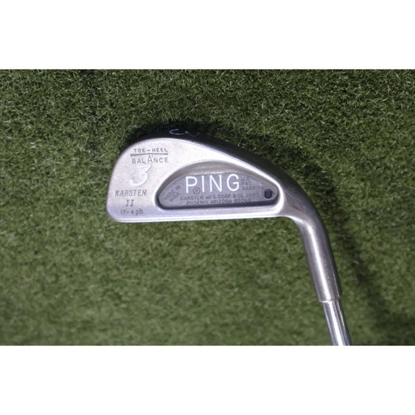 PING Toe Heel Karsten II Black Dot 38.5" Golf 3 Iron RH / 2A-S311