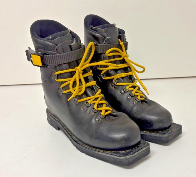 Asolo Sport Extreme Pro 3-Pin 75mm Padded Leather Telemark Ski Boots US Mens 10
