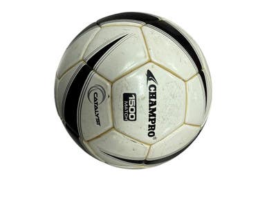 Used Champro 1500 MATCH All Size Soccer Ball White And Black 4 11833-S000166320