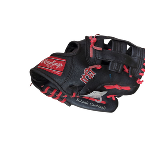 Used Rawlings CARDINALS BB/SB Glove RH Throw Black 10 1/2" 11833-S000166309