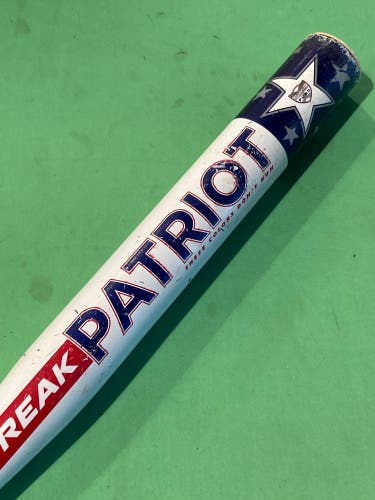 Used 2016 Miken Freak Patriot Slowpitch Softball Composite Bat 34" (-7)