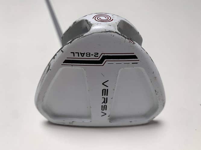 Odyssey Versa 90 2-Ball White Blk White Putter 35" SuperStroke Mid Slim 2.0 RH