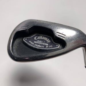 Callaway X-16 Pro Series Single 9 Iron Regular Steel Mens RH Midsize Grip