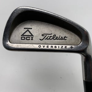 Titleist DCI Black Oversize + Single 6 Iron True Temper Dynalite Gold Stiff RH