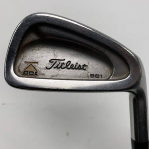 Titleist DCI 981 Single 4 Iron Tri-Spec Regular Steel Mens RH