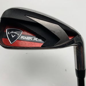 Callaway Razr X HL Single 6 Iron 75g Regular Graphite Mens RH