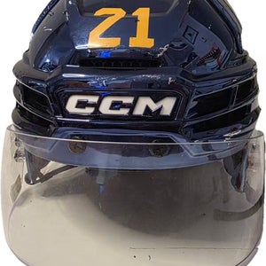 Medium CCM Super Tacks X Helmet Pro Stock-Navy Chrome (Used)