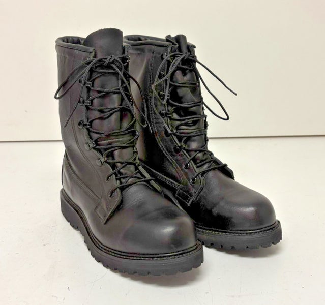 Bates Best Defence Gore-Tex Black Leather Combat Boots US Men's 8.5 EE NEW
