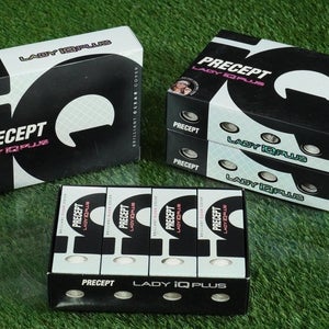 LOT OF 3 DOZEN WOMEN'S 36 GOLF BALLS, PRECEPT LADY IQ PLUS WHITE NEW IN SLEVES!