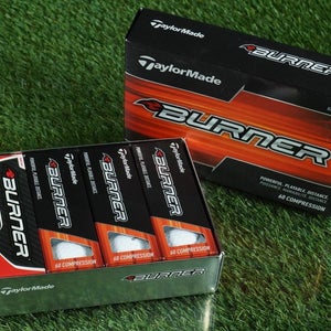 1 DOZEN 12 GOLF BALLS, TAYLORMADE BURNER NEW IN SLEVES!