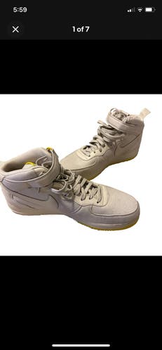 Brown Men's Size 13.0 (W 14.0) Adult Nike Air Force 1 Shoes (New)