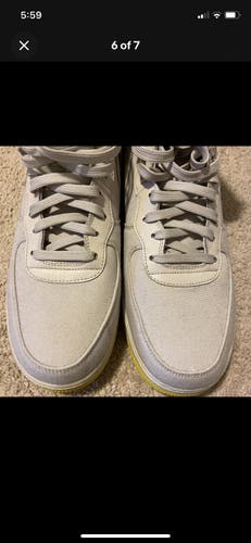 Nike Air Force 1 Beige Men's Size 13.0 (W 14.0) Adult Sneakers (New without box)