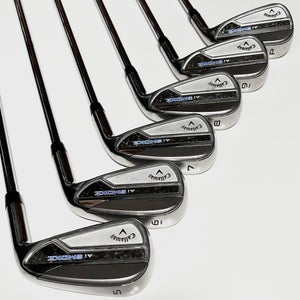 Callaway Paradym Ai Smoke Iron Set 5-9, PW Right Hand Regular Flex Steel Shafts