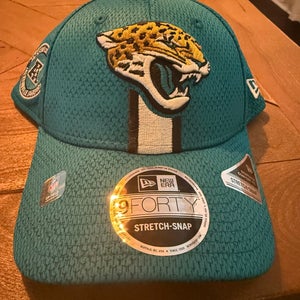 Jacksonville Jaguars New Era 9Forty Stretch-Snap Teal Hat (New)