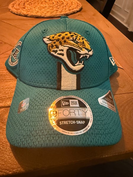 Jacksonville Jaguars New Era 9Forty Stretch-Snap Teal Hat (New)
