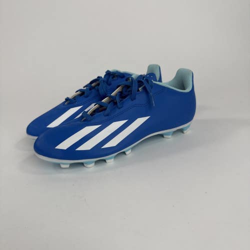 Adidas X Crazyfast .4 FG Blue Soccer Cleats US Size 6