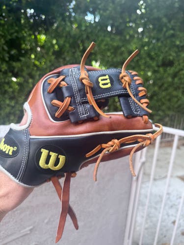 Infield RH Wilson A2000 11.25” (1788) Baseball Glove (Broken-In)
