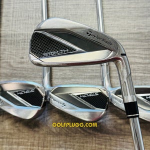 Taylormade Stealth Iron Set 4-PW / KBS, Stiff Flex (145)