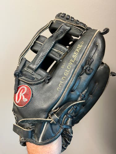 Vintage Outfield RHT Rawlings Heart of the Hide Baseball Glove 12.75" (Used)