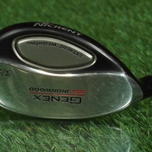 NICKENT GENEX 3DX 3 HYBRID 3H "IRONWOOD" SPEEDRATED 75G STIFF LEFT LH 20