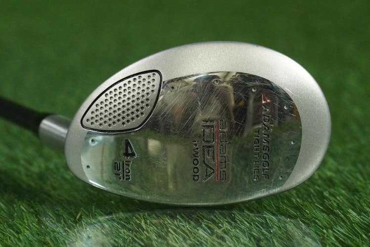 ADAMS TIGHT LIES IDEA 4 HYBRID 4H I-WOOD ALIDLA SUPERSHAFT STIFF FLEX RH 21