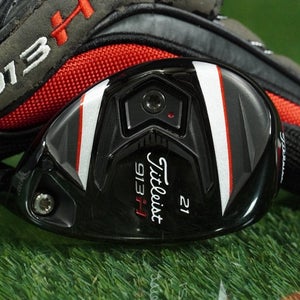 TITLEIST 913H 4 HYBRID 4H DIAMANA S+ 72G HY REGULAR RH 21 & HEADCOVER ~ NICE!!