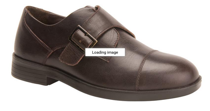 NEW Drew Canton Men's Brown Leather  Shoes therapeutic size 9.5  MSRP$180