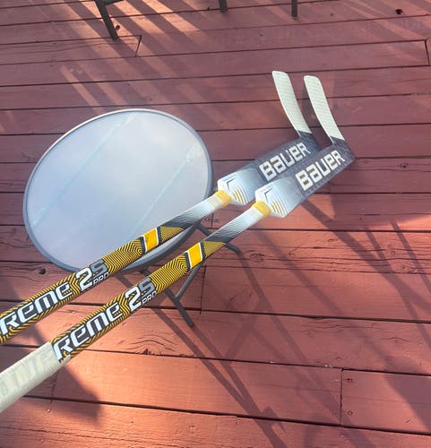 2 Pack Senior Bauer Supreme 2S Pro Regular Goalie Stick 26" Paddle (New/Used)
