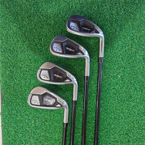 Callaway Rogue ST Max OS Iron Set (7-PW) REG Graphite *Used*