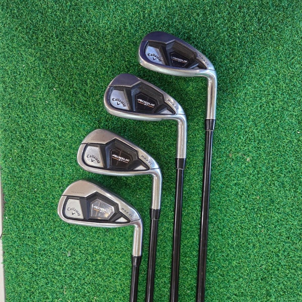Callaway Rogue ST Max OS Iron Set (7-PW) REG Graphite *Used*