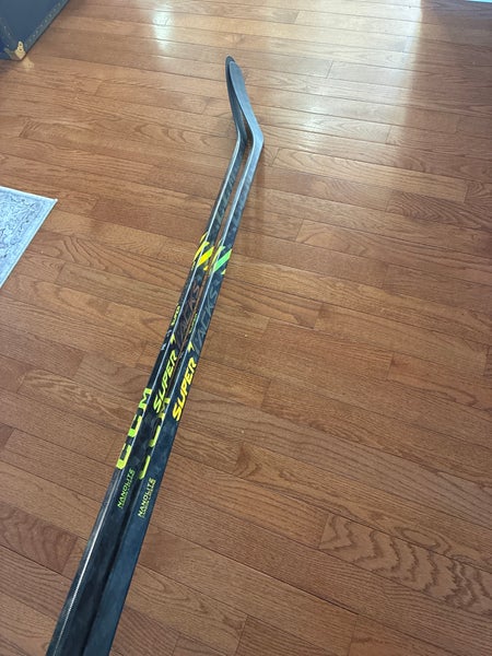 2 CCM Super Tacks AS4 Pro Pro Stock hockey sticks LH P80 85 flex
