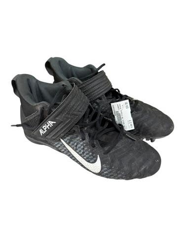 Used Nike Adult FB Cleats Black Senior 9 11833-S000166285