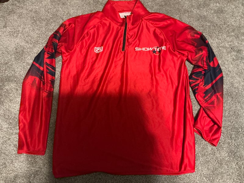 Showtime Red 1/4 Zip