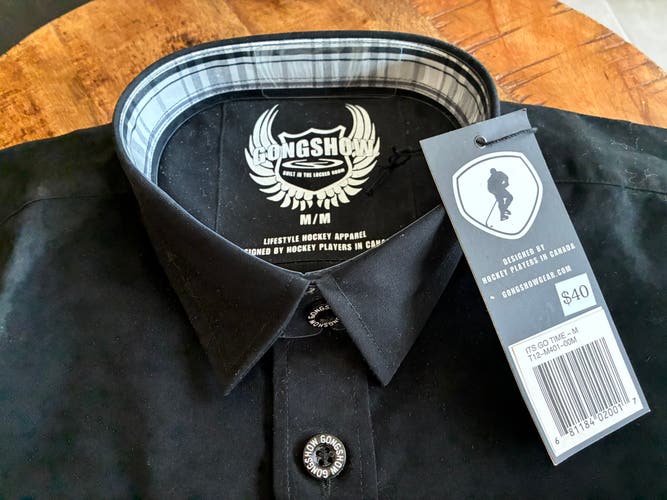 Gongshow Button-down Shirt, New Size L